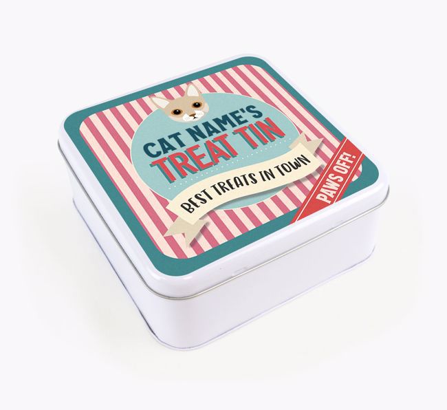 'Best Treats in Town' - Personalised Treat Tin for Your {breedFullName}